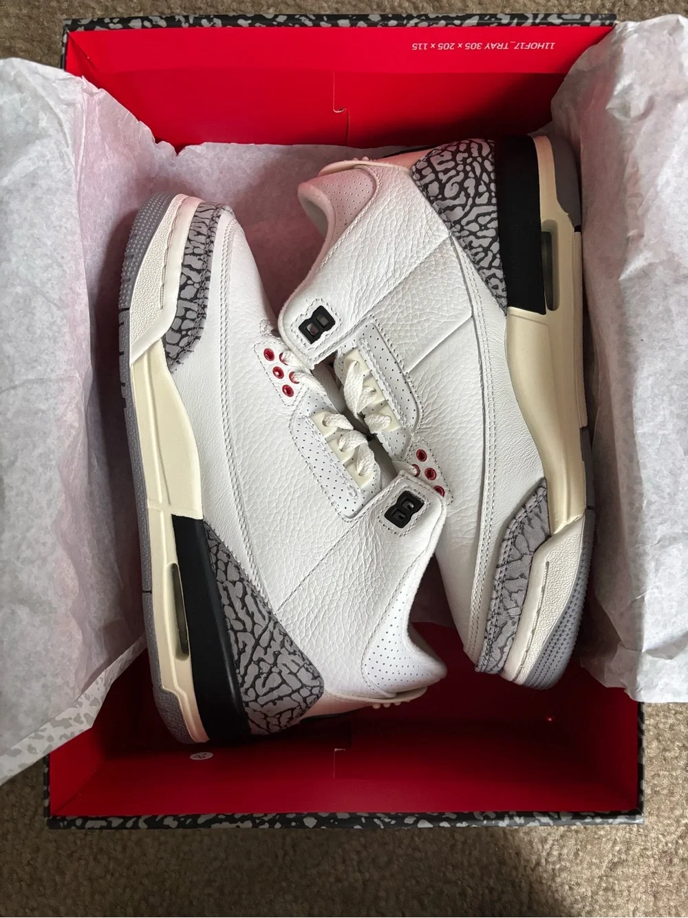 Air Jordan 3 Retro GS 'White Cement Reimagined'